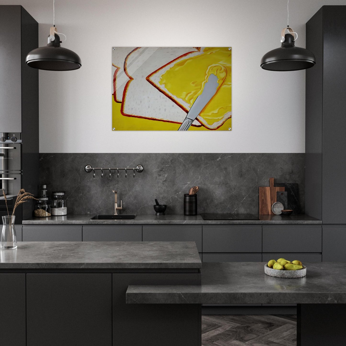 White Bread - James Rosenquist Acrylic Print - 70x100 cm / 28x40″ inches | James Rosenquist Wall Art | James Rosenquist Prints