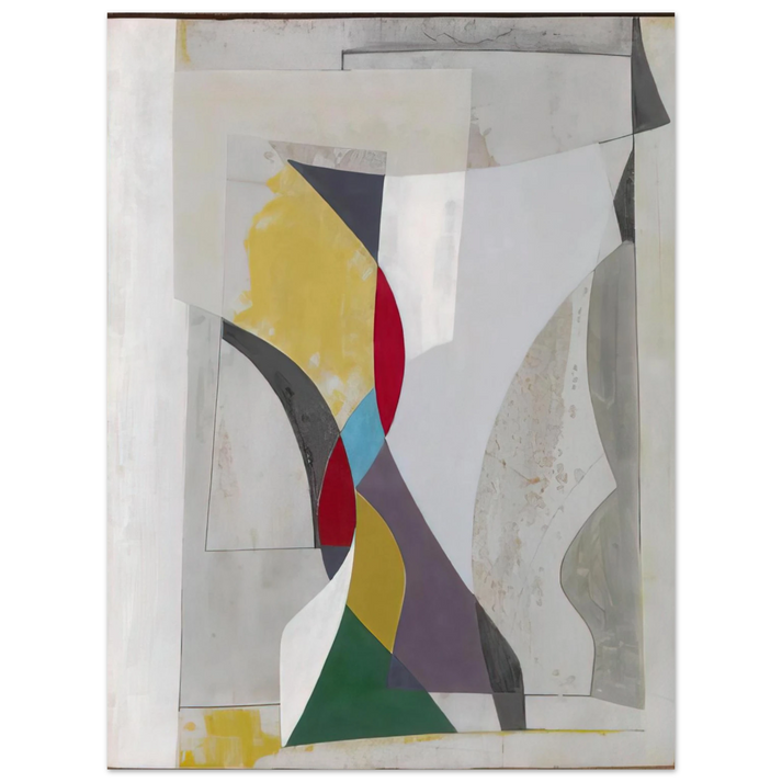 Ben Nicholson - Feb 55 - 1955 75x100 cm / 30x40inches Fine Art Poster