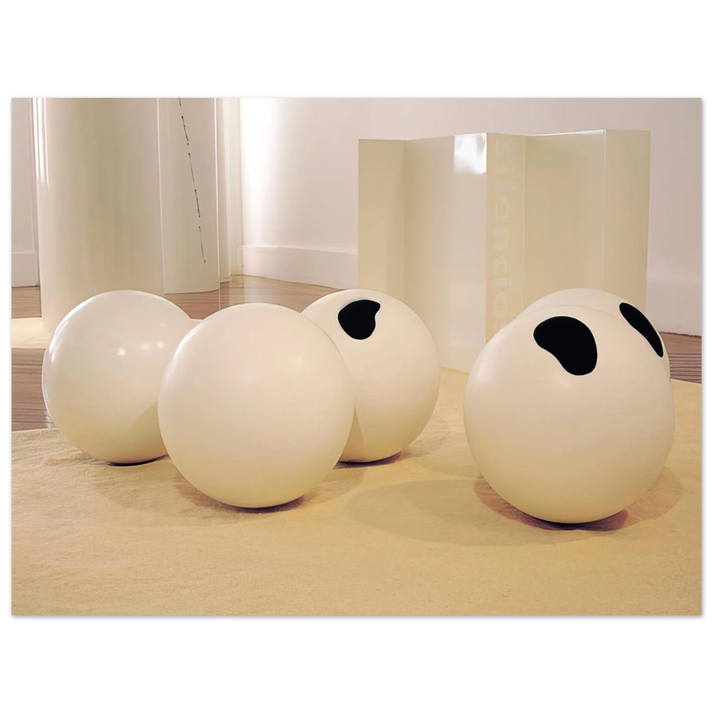 Lygia Pape - Balls - 2001 75x100 cm / 30x40inches Fine Art Poster