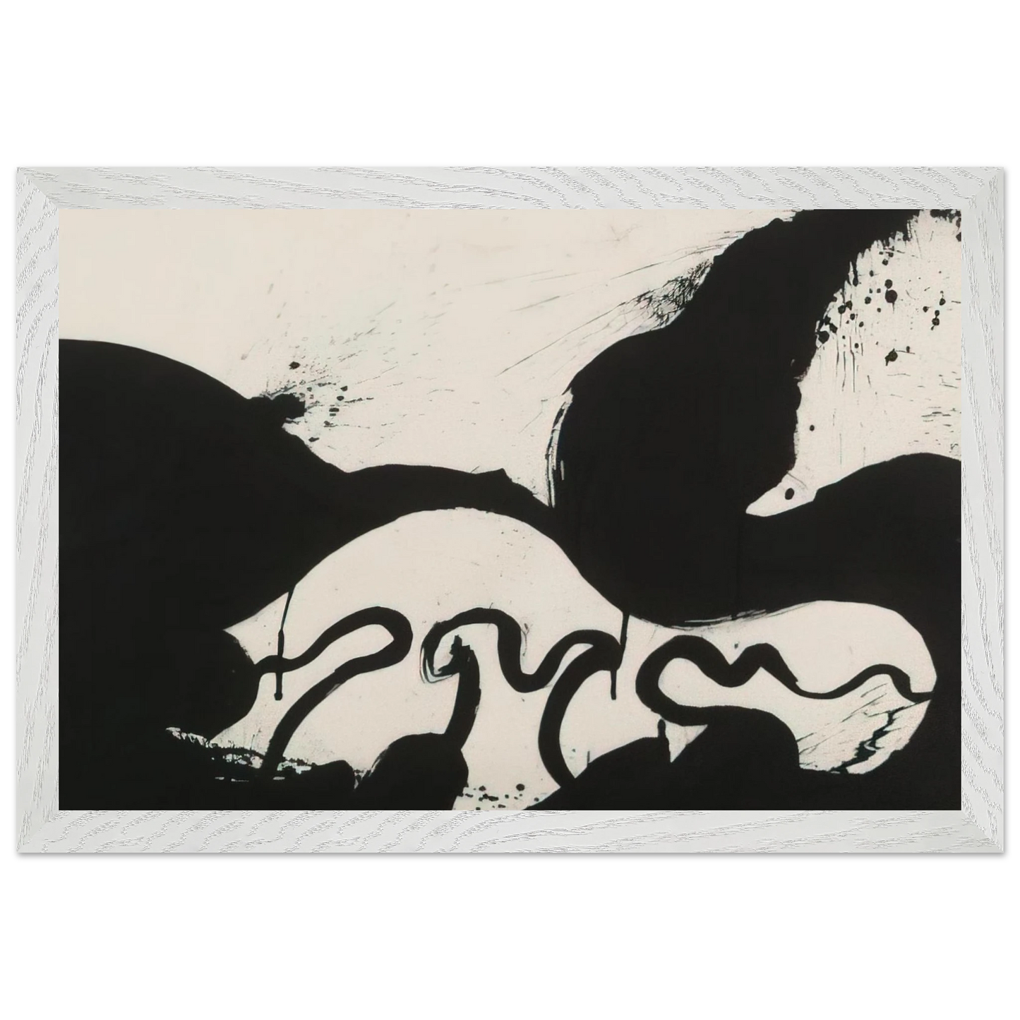 Helen Frankenthaler - Untitled - 1973 Wall art - 60x80 cm / 24x32 inches - Fine Art Poster - -