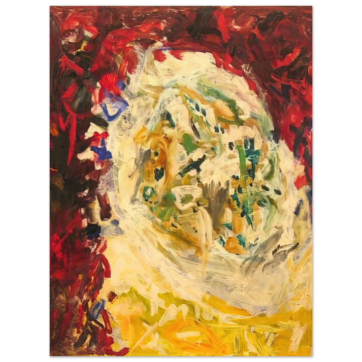 Gene Davis - Christmas Tree - 1956 75x100 cm / 30x40inches Fine Art Poster