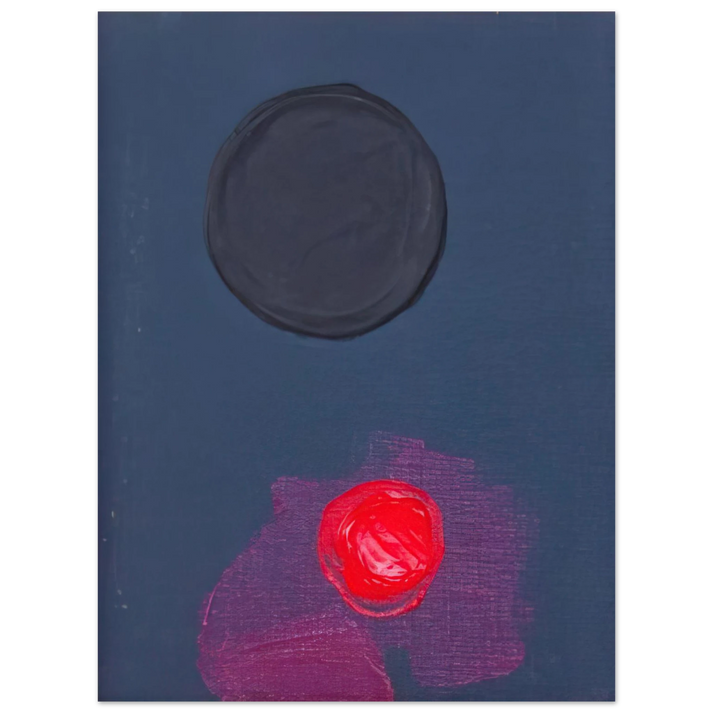 Luis Feito - BAS 1974 75x100 cm / 30x40inches Fine Art Poster