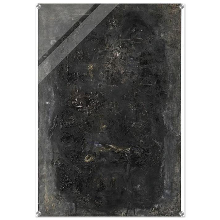 Jarbas - 1959 - Emil Schumacher Acrylic Print - 70x100 cm / 28x40″ inches | Emil Schumacher Wall Art | Emil Schumacher Prints