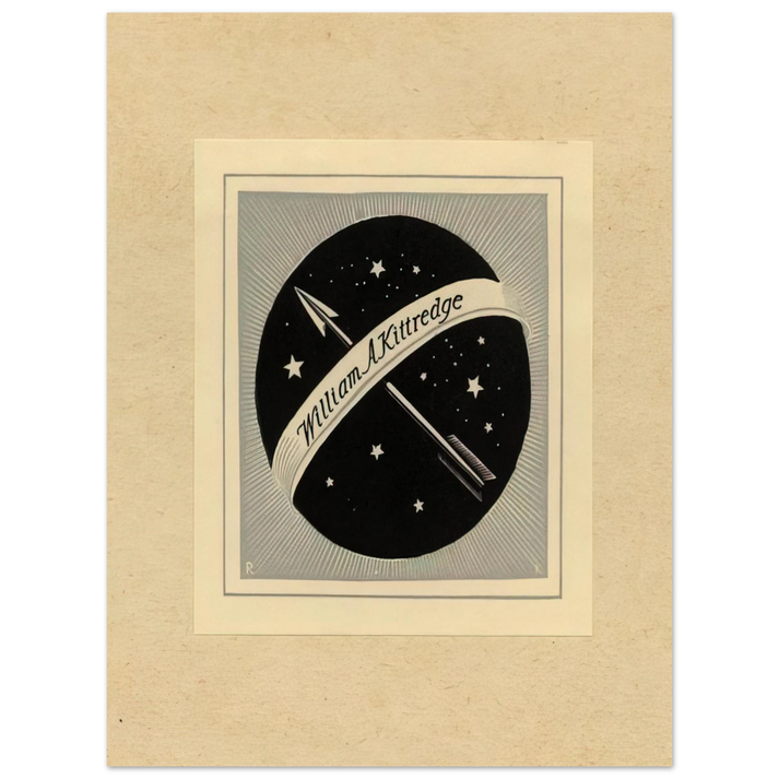 Rockwell Kent - Illustration to William A. Kittredge 75x100 cm / 30x40inches Fine Art Poster