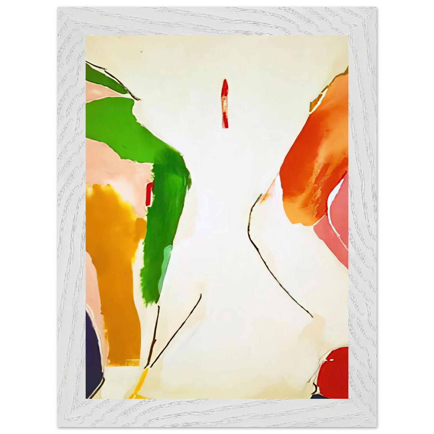 Helen Frankenthaler - Living Edge - 1973 Wall art - 20x25 cm / 8x10 Inches - Fine Art Poster - -
