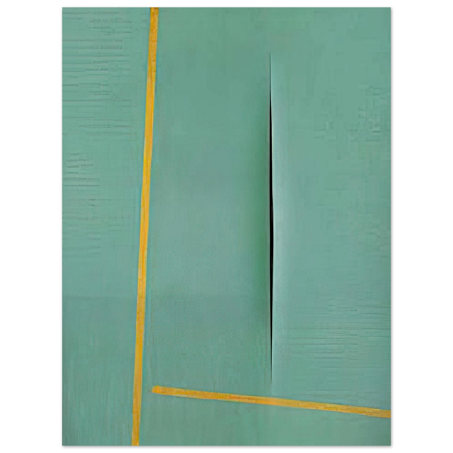 Lucio Fontana - Concept Spatiale - 1964 Fine Art Poster - Default Title