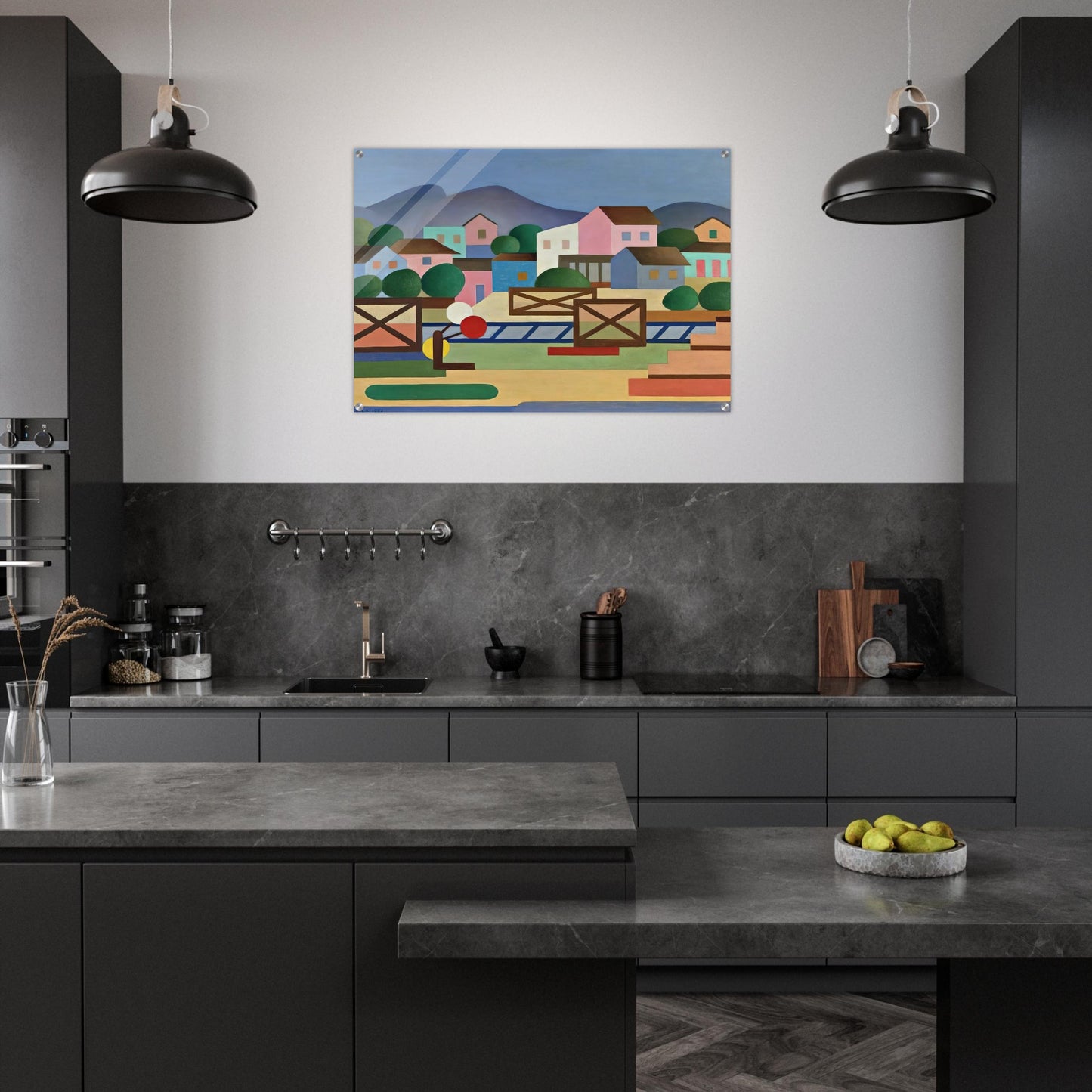 Level II Pass - Tarsila do Amaral Acrylic Print - 70x100 cm / 28x40″ inches