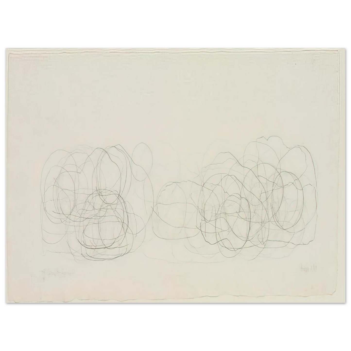 John Cage - 7R15 Where R=Ryoanji - 1983 Fine Art Poster - Default Title