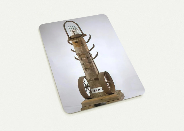 Mars By Robert Indiana Pack of 10 Post Cards | Robert Indiana Post Cards | A6 (10.5 x 14.8 cm) - 4.1 x 5.8 inches