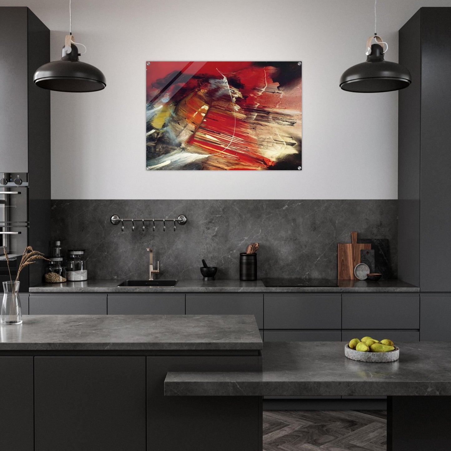 Dakota Ridge - Paul Jenkins Acrylic Print - 70x100 cm / 28x40″ inches