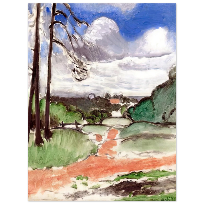 Henri Matisse - CHALAIS MEUDON 1917 75x100 cm / 30x40inches Fine Art Poster