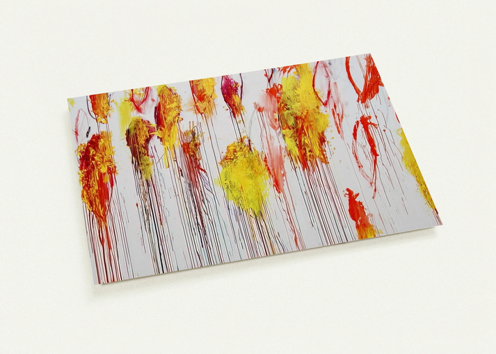 Lepanto, Part XII By Cy Twombly Pack of 10 Post Cards | Cy Twombly Post Cards | A6 (10.5 x 14.8 cm) - 4.1 x 5.8 inches