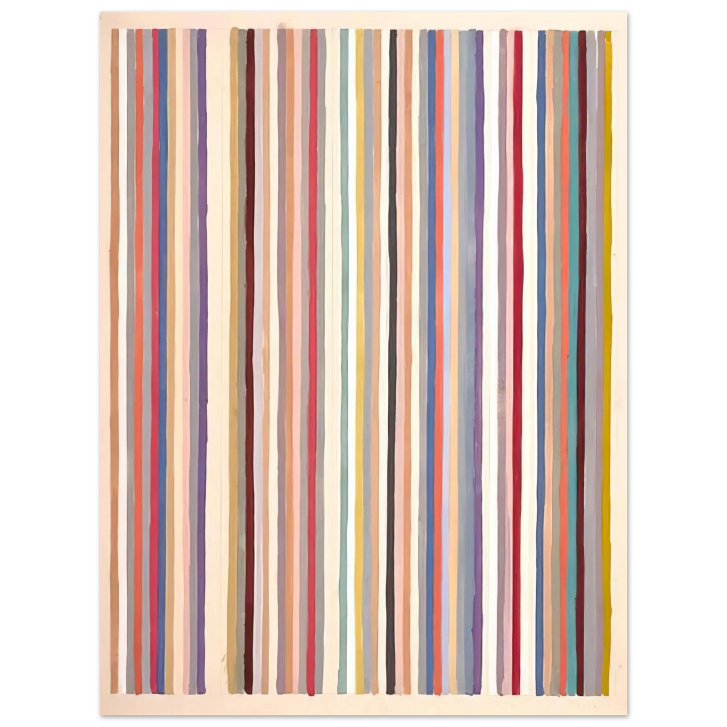 Gene Davis - Circus - 1979 Fine Art Poster - Default Title