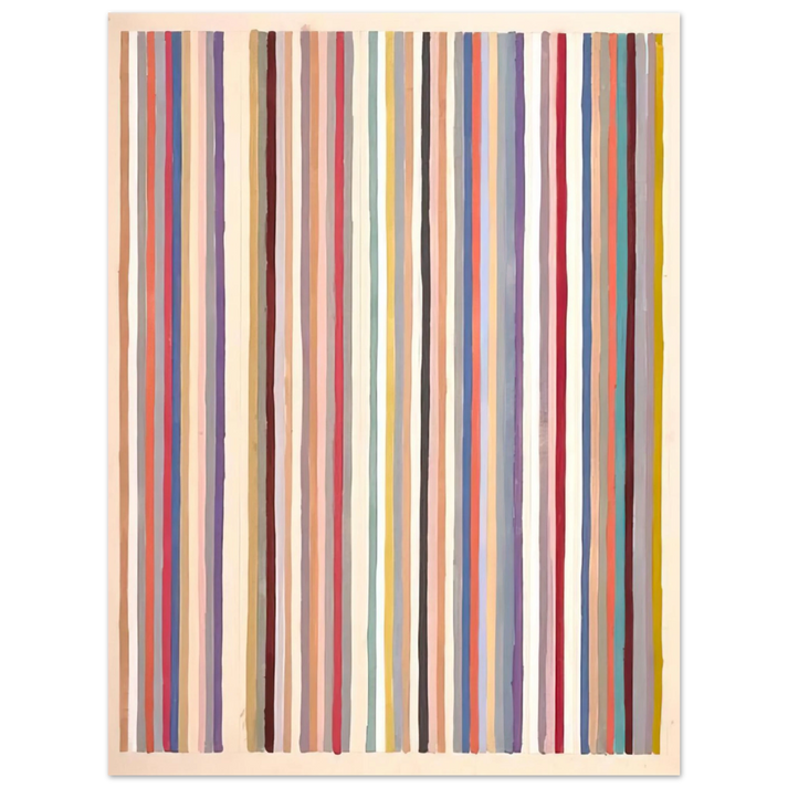 Gene Davis - Circus - 1979 75x100 cm / 30x40inches Fine Art Poster