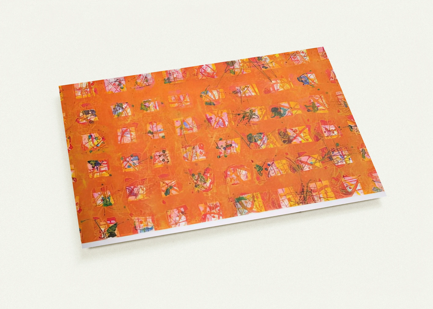 Pioggia d'Oro Golden Rain By Sam Francis Pack of 10 Post Cards | Sam Francis Post Cards | A6 (10.5 x 14.8 cm) - 4.1 x 5.8 inches