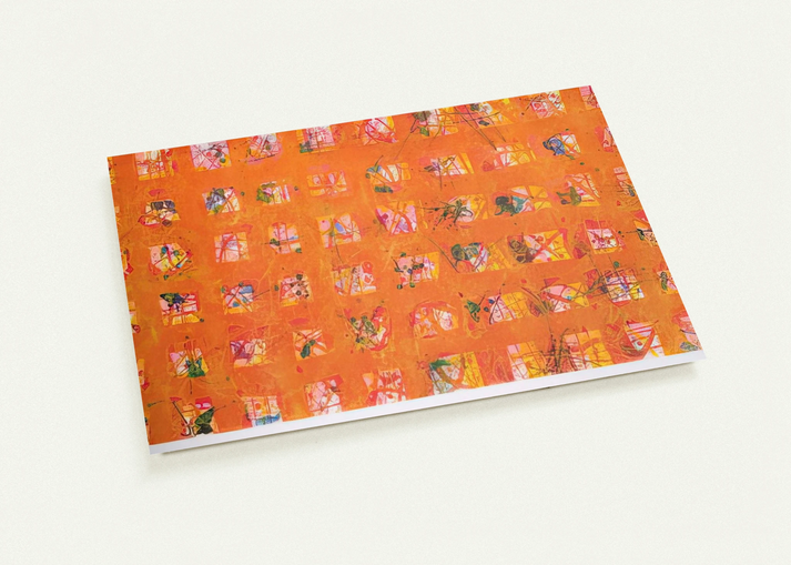 Pioggia d'Oro Golden Rain By Sam Francis Pack of 10 Post Cards | Sam Francis Post Cards | A6 (10.5 x 14.8 cm) - 4.1 x 5.8 inches