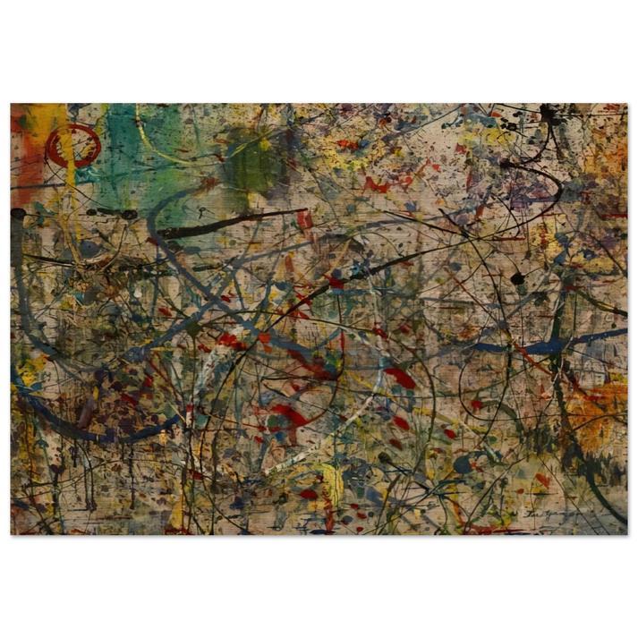 UNTITLED - Taro Yamamoto Brushed Aluminum Print - 70x100 cm / 28x40 inches | Taro Yamamoto Aluminum Print | Taro Yamamoto Prints