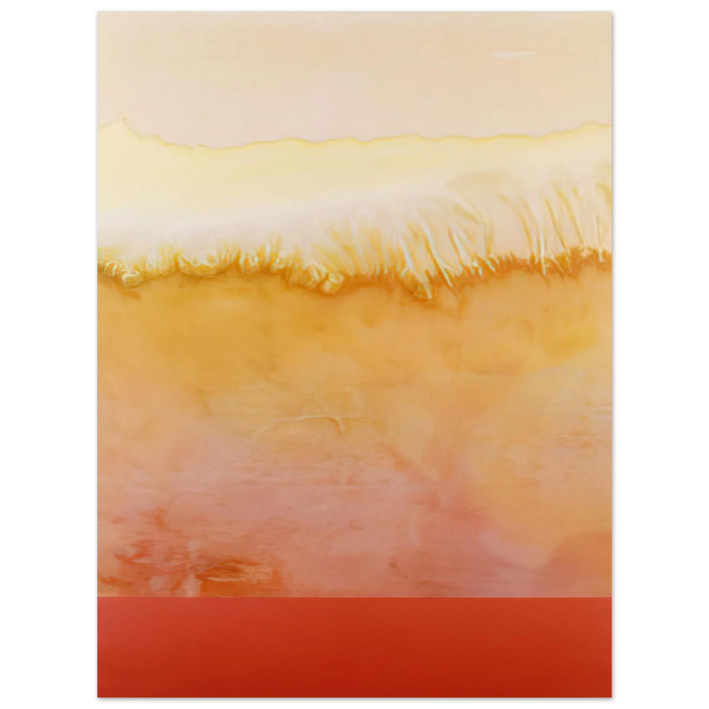 Ronnie Landfield - Carmen's Opal - 1979 Fine Art Poster - Default Title