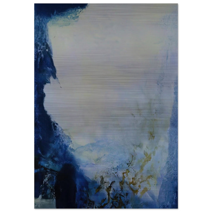 04 08 1993 1993 - Zao Wou-Ki Brushed Aluminum Print - 70x100 cm / 28x40 inches | Zao Wou-Ki Aluminum Print | Zao Wou-Ki Prints