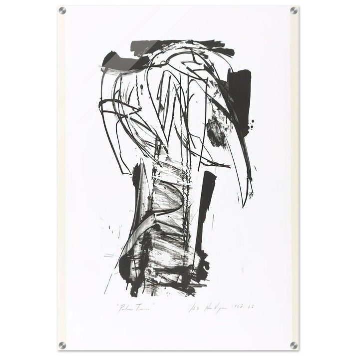Palm Trees, from the Series The Archaics - Grace Hartigan Acrylic Print - 70x100 cm / 28x40″ inches | Grace Hartigan Wall Art | Grace Hartigan Prints