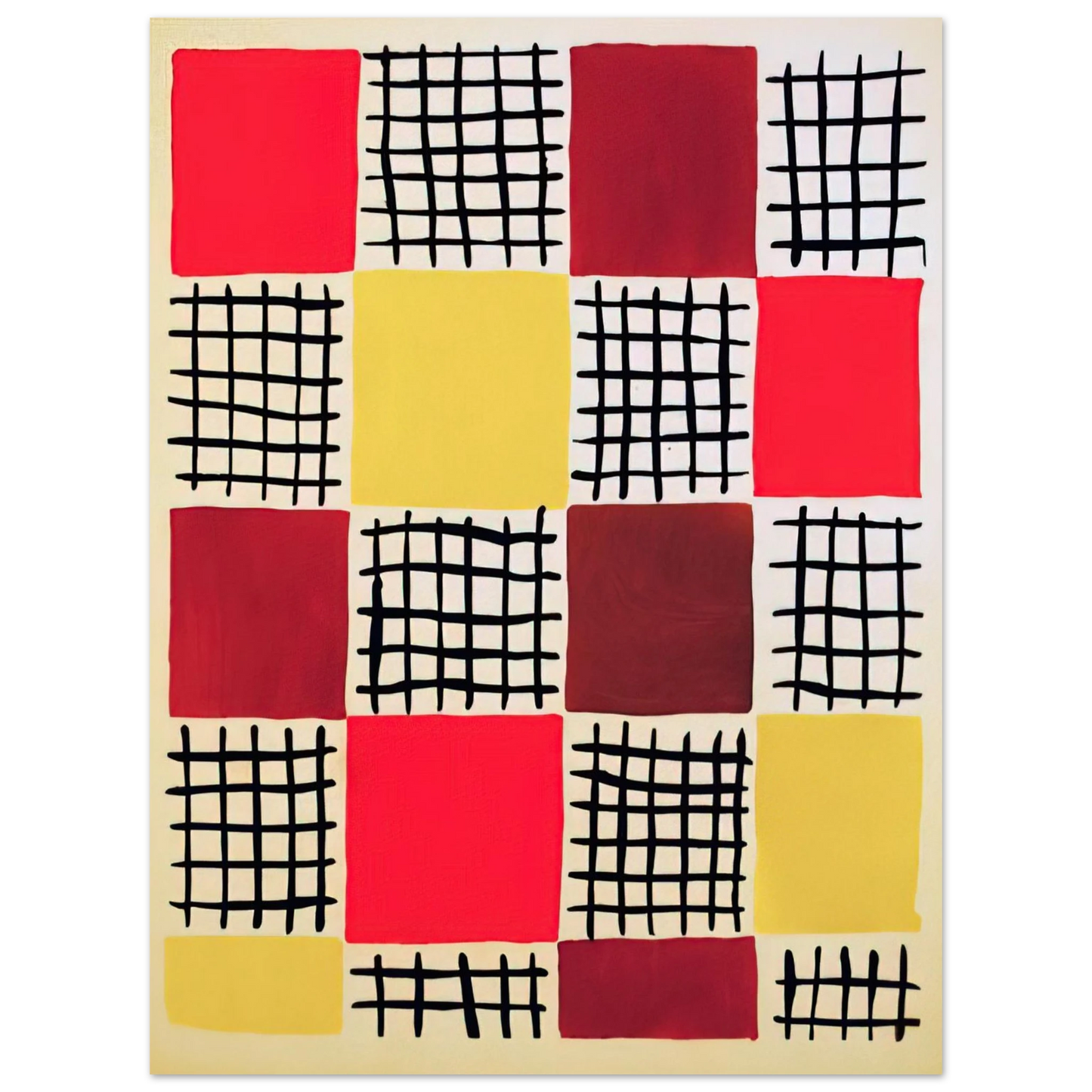 Sonia Delaunay - COMPOSITION 7 Fine Art Poster - Default Title