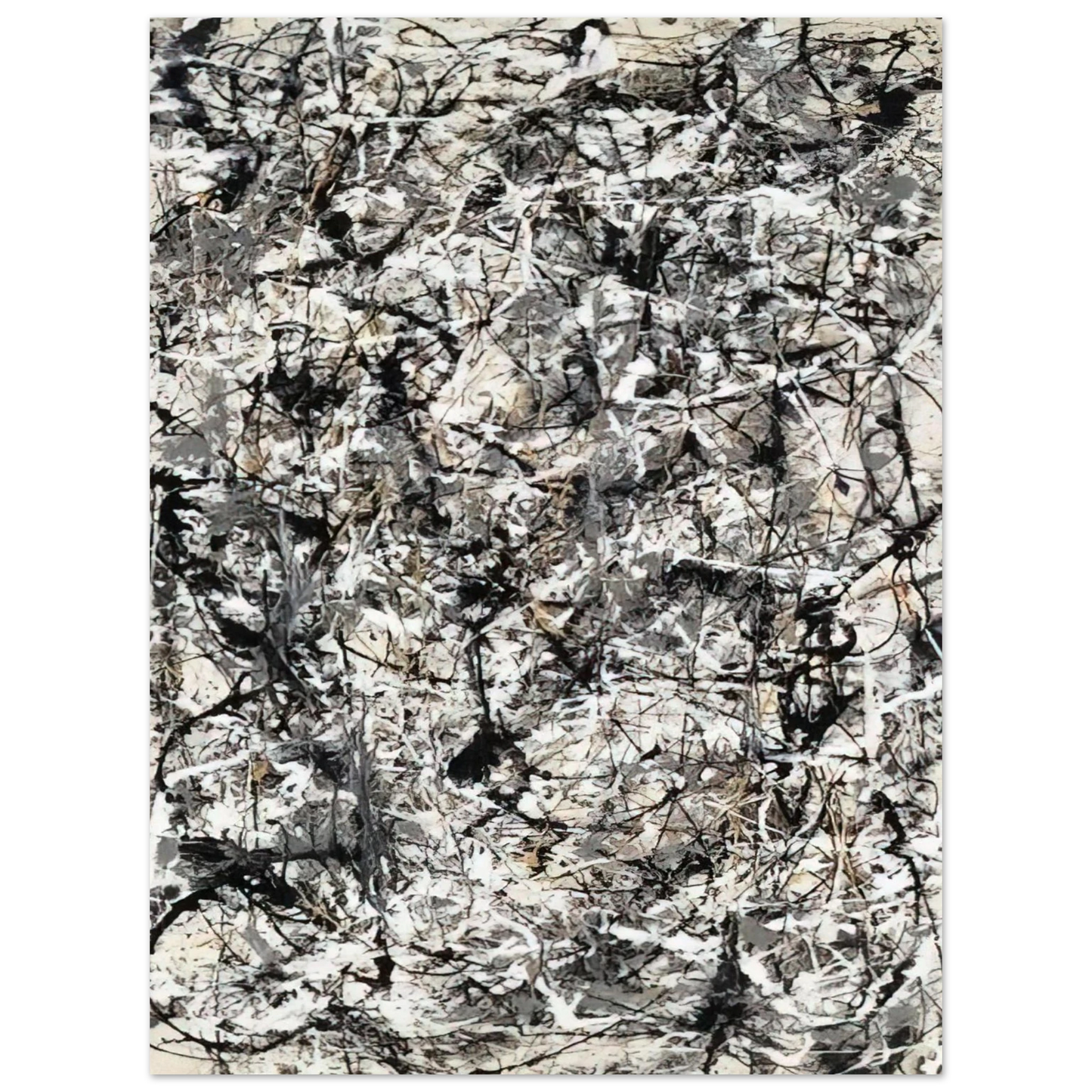Jackson Pollock - CATHEDRAL 1947 Fine Art Poster - Default Title
