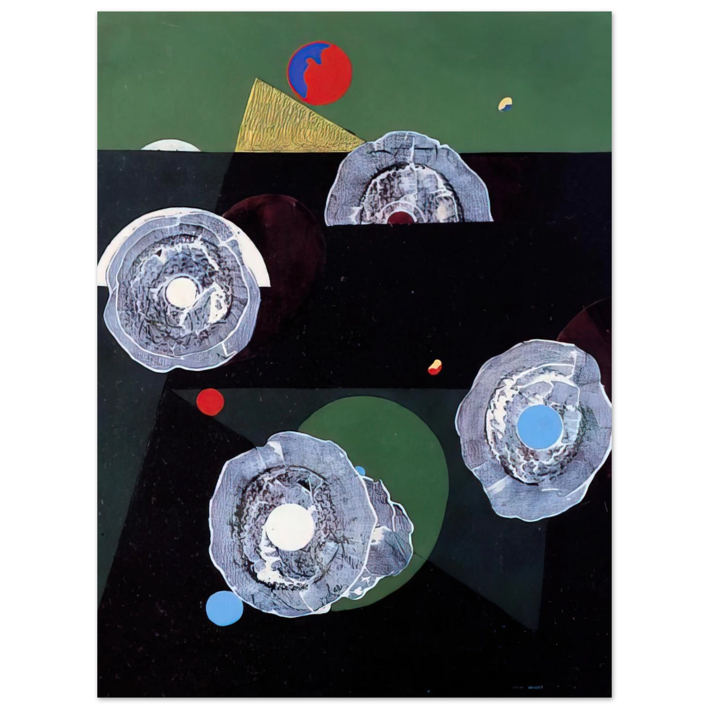 Max Ernst - Scallops flower Fine Art Poster - Default Title