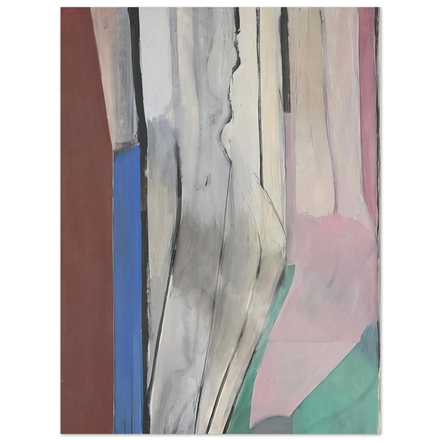 Richard Diebenkorn - Ocean Park #6 Fine Art Poster - Default Title