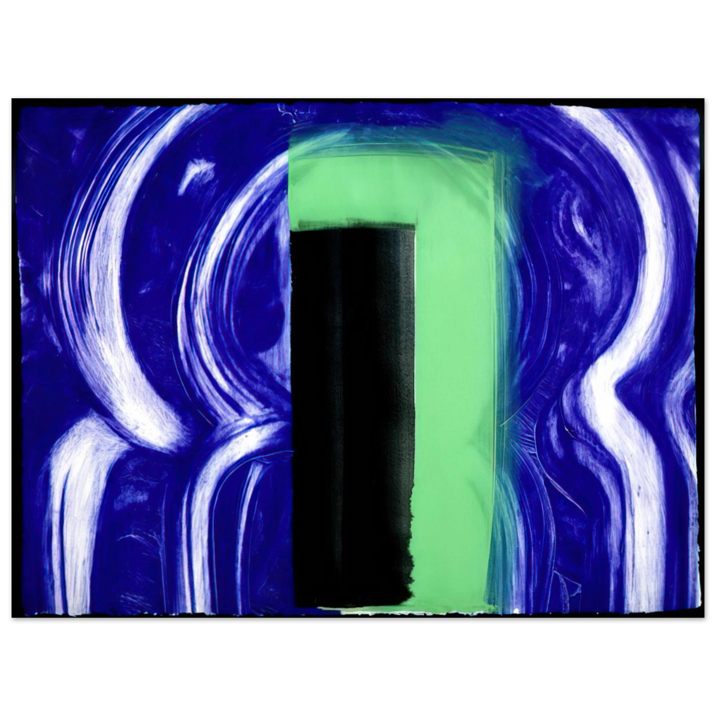 Howard Hodgkin - Moroccan Door - 1991 Fine Art Poster - Default Title