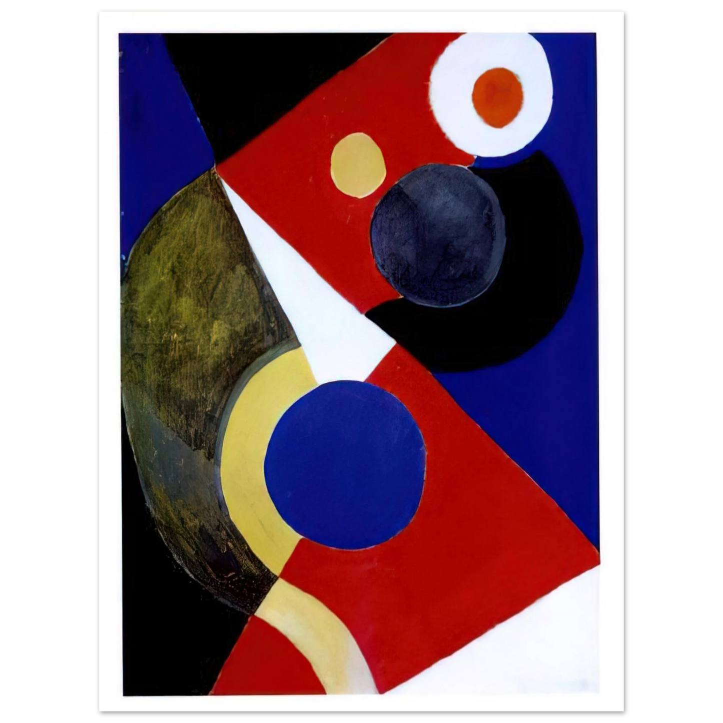 Sonia Delaunay - RHYTHM COLOUR 2 Fine Art Poster - Default Title