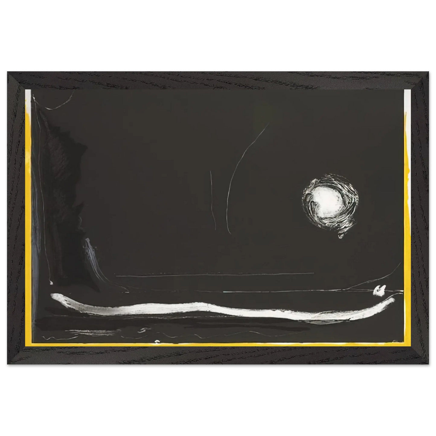 Helen Frankenthaler - Yellow Jack - 1985 Wall art - 20x25 cm / 8x10 Inches - Fine Art Poster - -