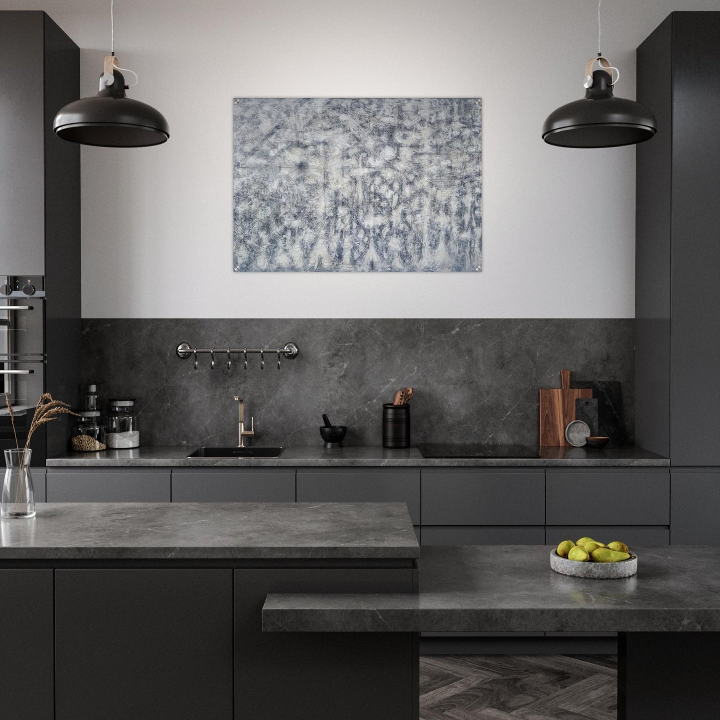 White Garden - Richard Pousette-Dart Acrylic Print - 70x100 cm / 28x40″ inches