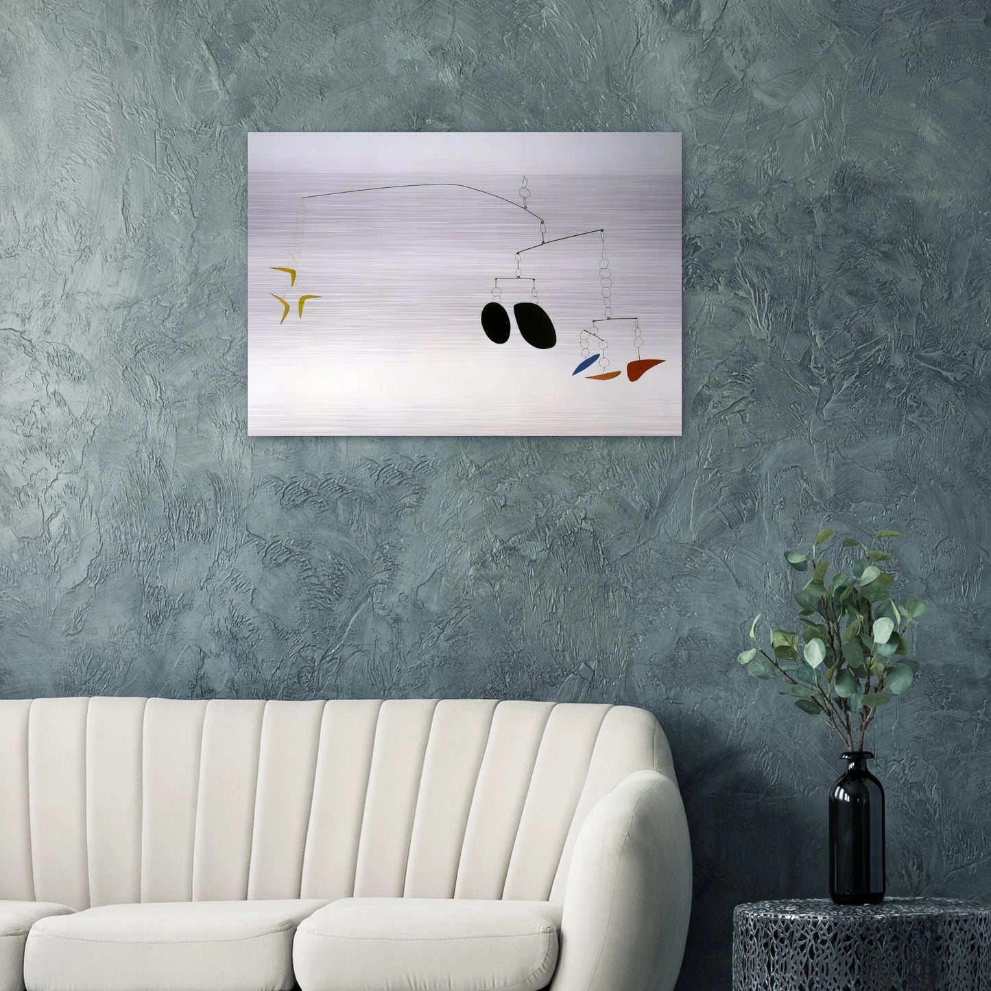 BOOMERANGS 1941 0 - Alexander Calder Brushed Aluminum Print - 70x100 cm / 28x40 inches | Alexander Calder Aluminum Print | Alexander Calder Prints