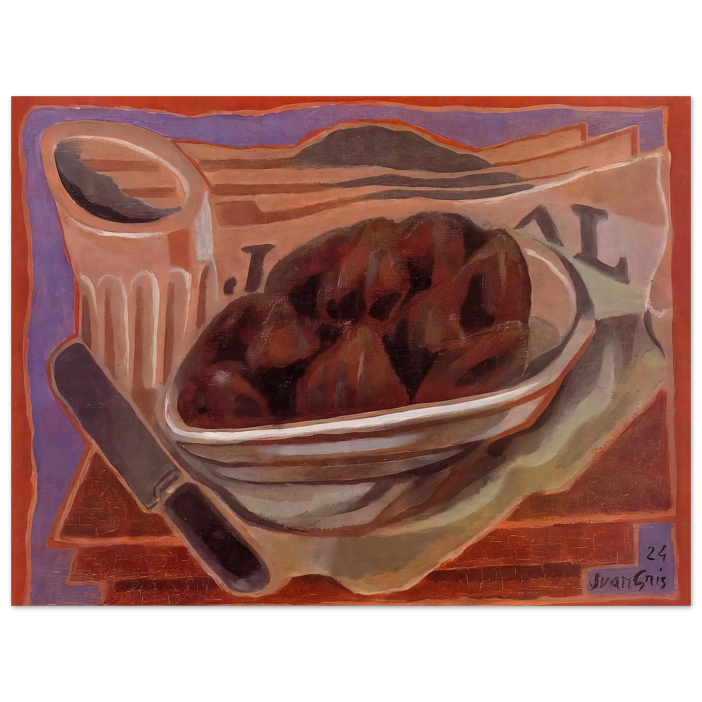 Juan Gris - FIGS Fine Art Poster - Default Title