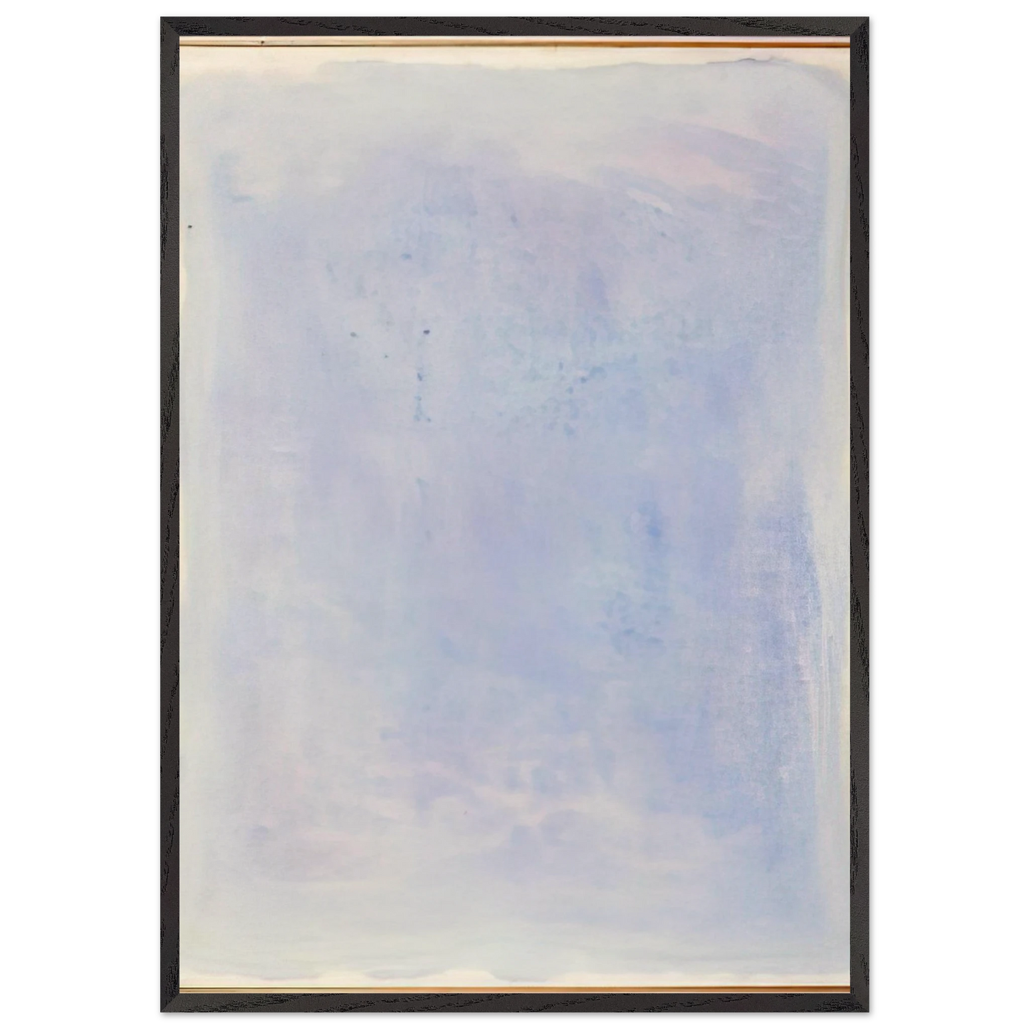 FARBRAUM 1963 - Gotthard Graubner 70x100 cm / 28x40 inches Framed Art Print – Black Wooden Frame