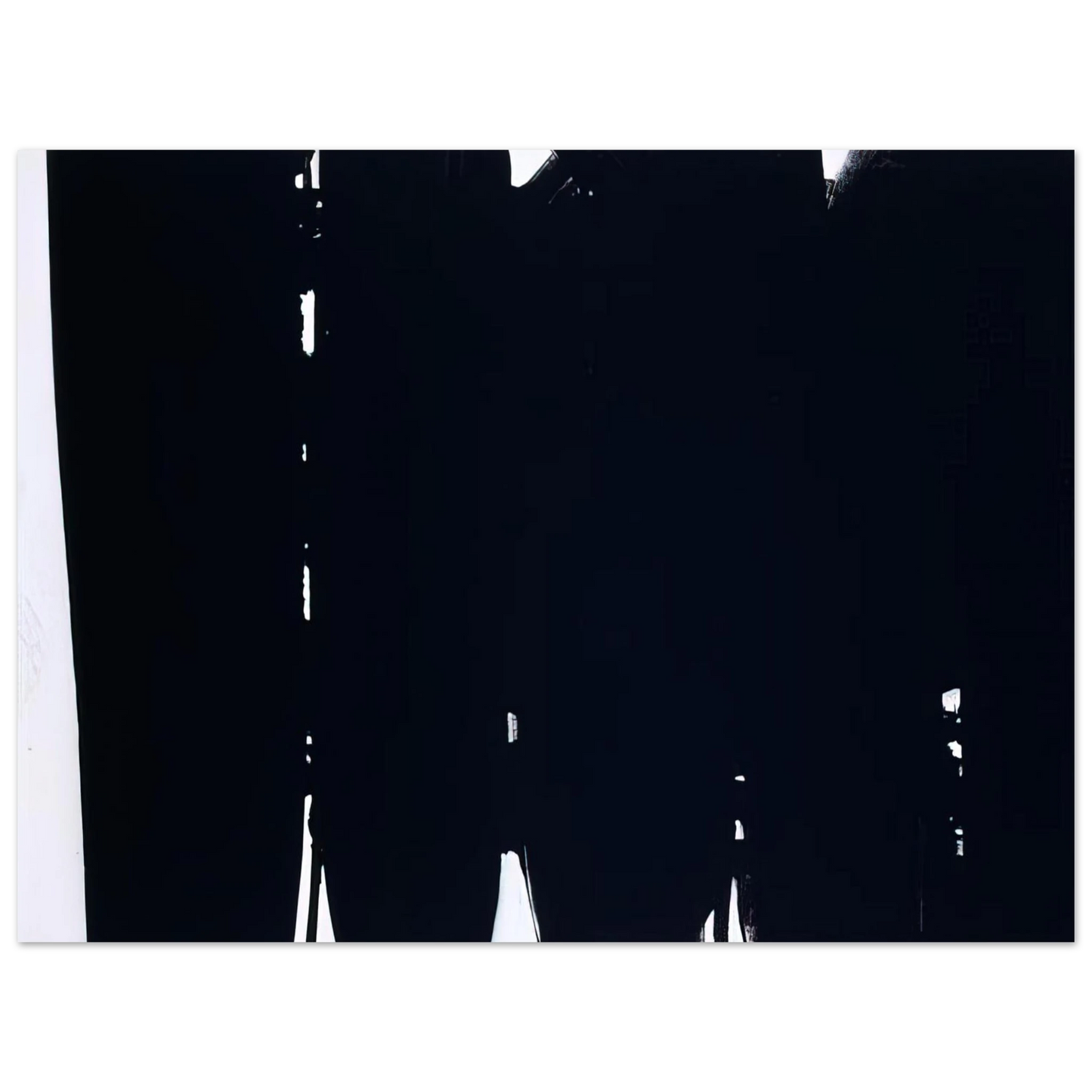 Pierre Soulages - Peinture 220 x 366 cm, 14 mai 1968 - 1968 Fine Art Poster - Default Title