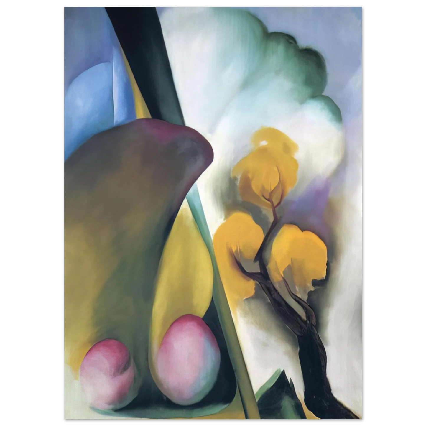 Georgia O'Keeffe - Spring Fine Art Poster - 40x60 cm / 16x24 inches