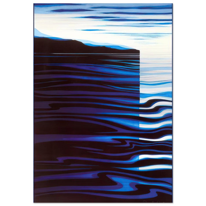 Reflections - Eyvind Earle Brushed Aluminum Print - 70x100 cm / 28x40 inches | Eyvind Earle Aluminum Print | Eyvind Earle Prints