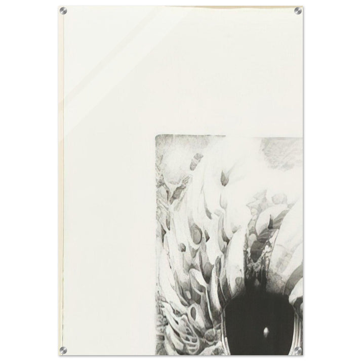 EIGHTH STONE 1968 - Lee Bontecou Acrylic Print - 70x100 cm / 28x40″ inches | Lee Bontecou Wall Art | Lee Bontecou Prints