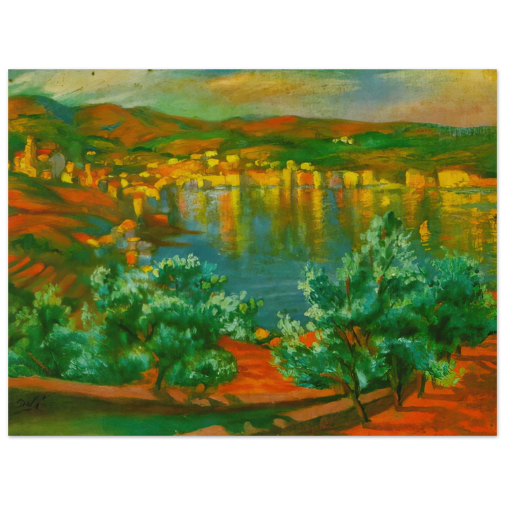 Salvador Dali - FESTIVAL OF ST LUCIA AT VILLAMALLA 75x100 cm / 30x40inches Fine Art Poster