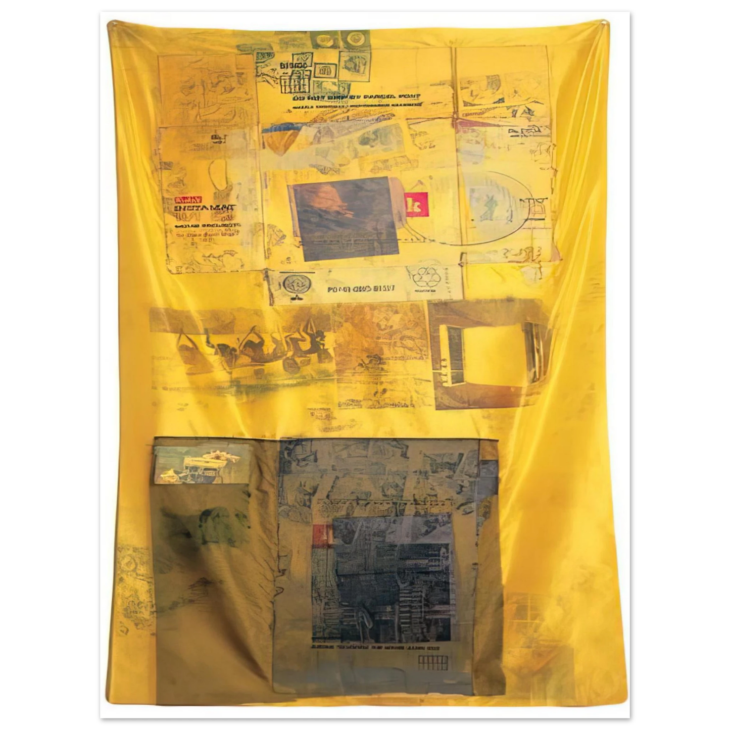 Robert Rauschenberg - SULPHUR BANK HOARFROST 1974 Fine Art Poster - Default Title