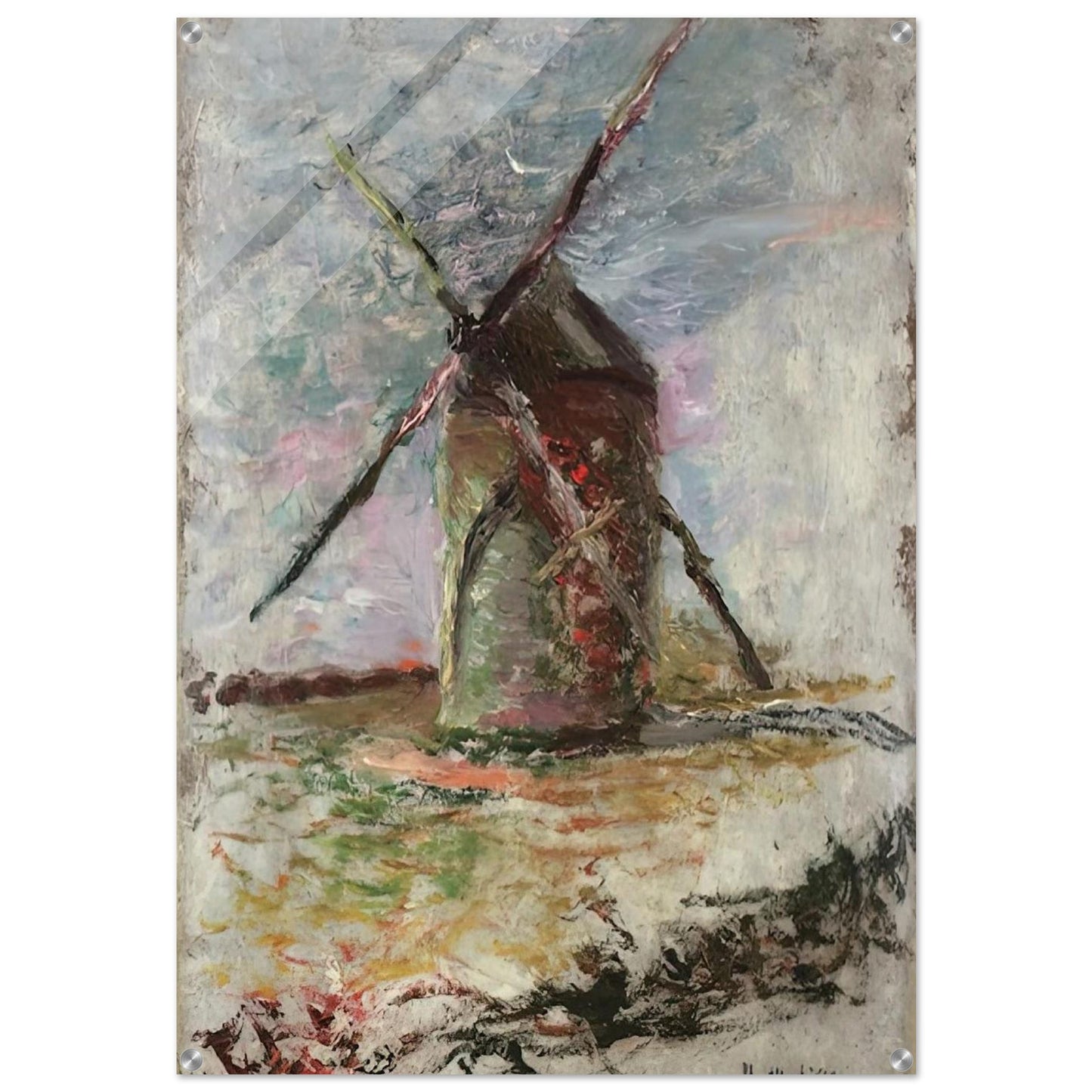 MOULIN 1897 - Henri Matisse Acrylic Print - 70x100 cm / 28x40″ inches