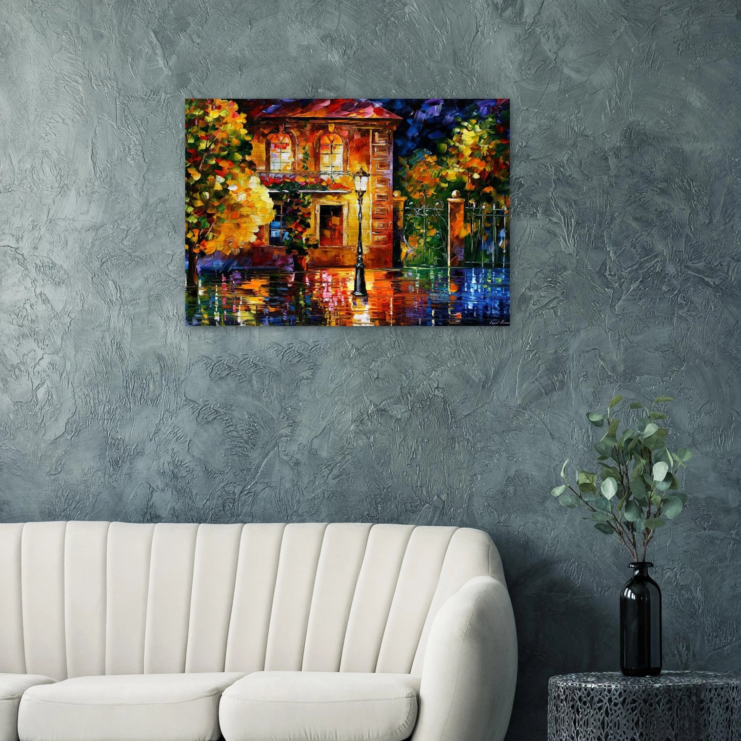 Leonid Afremov - Leonid Afremov Brushed Aluminum Print - 70x100 cm / 28x40 inches | Leonid Afremov Aluminum Print | Leonid Afremov Prints