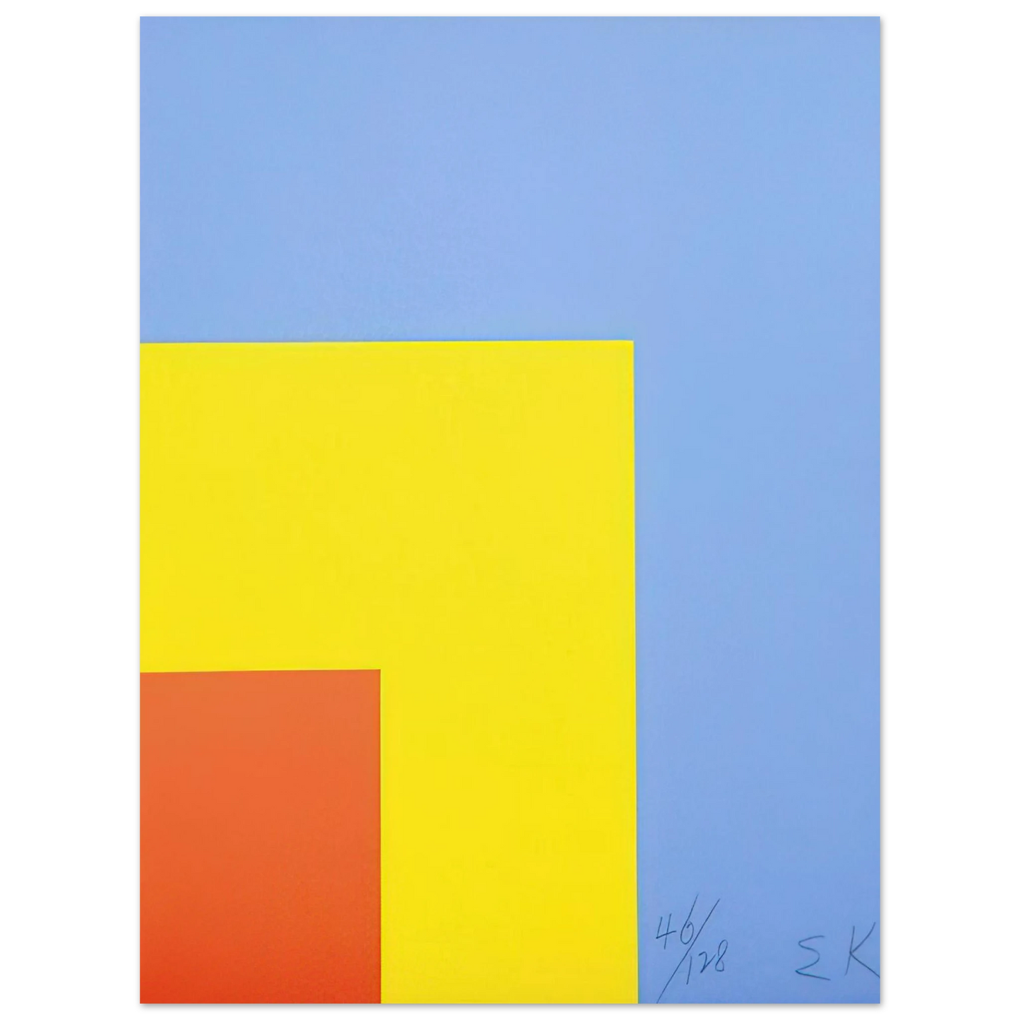 Ellsworth Kelly - Red Yellow Blue Fine Art Poster - Default Title