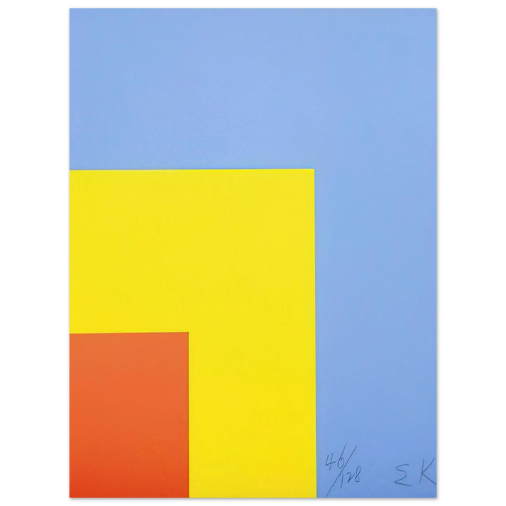 Ellsworth Kelly - Red Yellow Blue 75x100 cm / 30x40inches Fine Art Poster