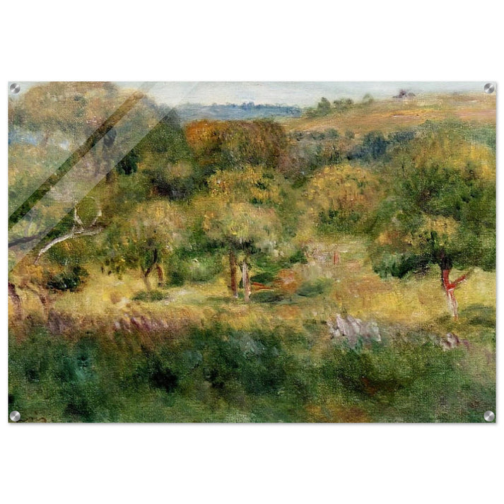 The Edge of the Forest in Brittany - Pierre-Auguste Renoir Acrylic Print - 70x100 cm / 28x40″ inches