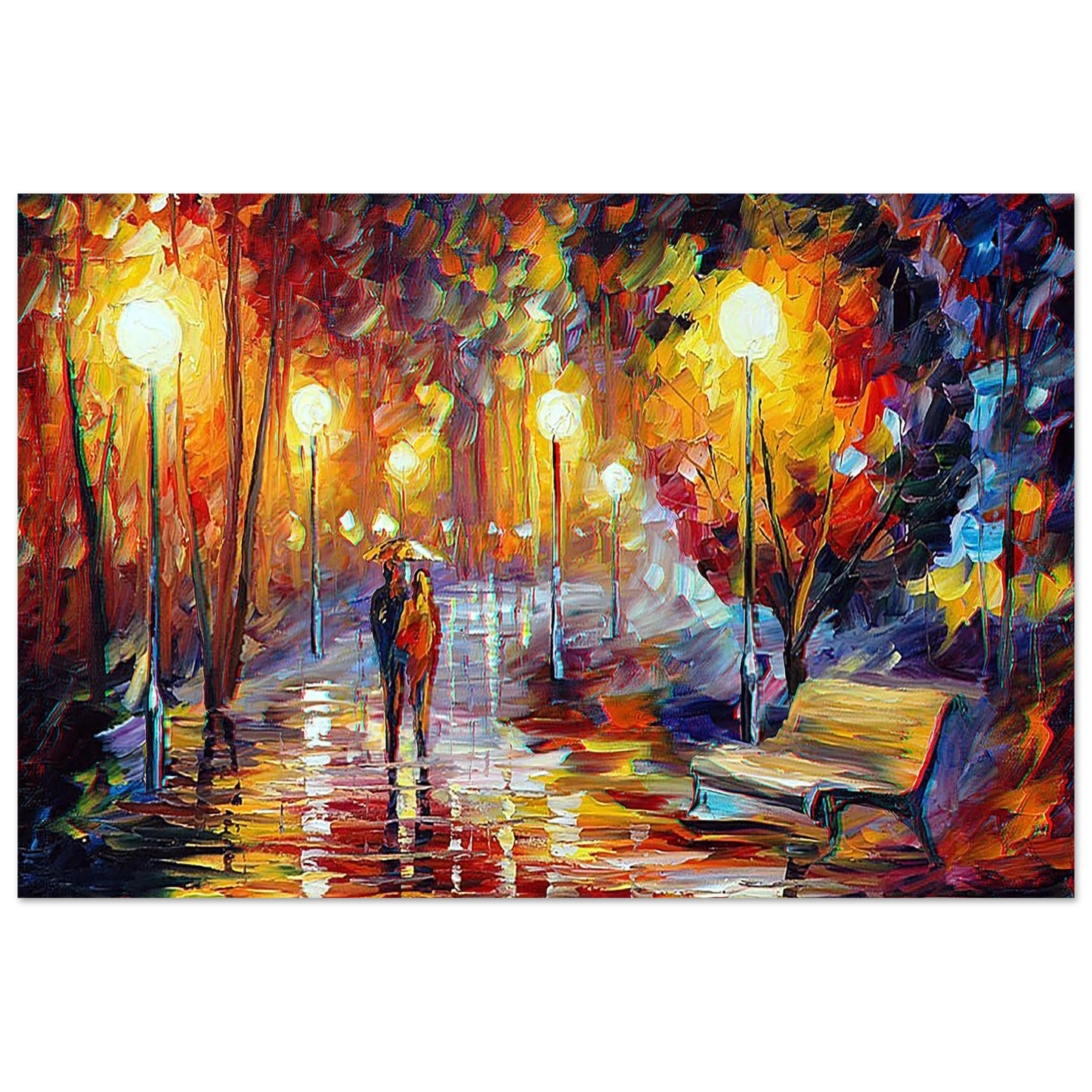 Leonid Afremov - Leonid Afremov Fine Art Poster - 75x100 cm / 30x40 inches