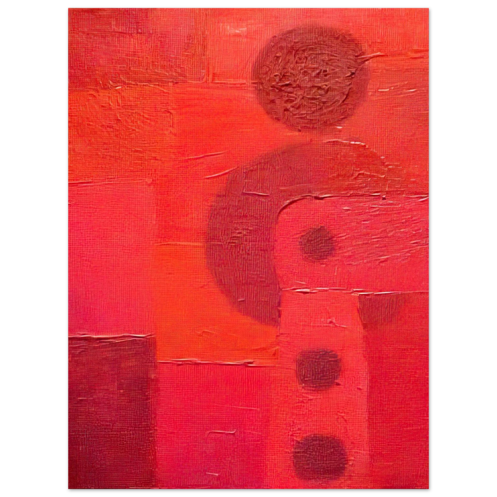 Pedro Coronel - Deshabitados #101 75x100 cm / 30x40inches Fine Art Poster