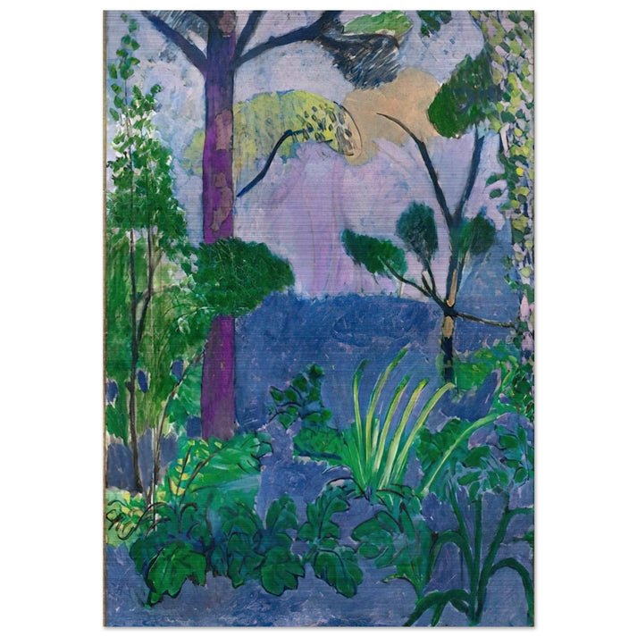 ACANTHUS MOROCCAN LANDSCAPE 1912 - Henri Matisse Brushed Aluminum Print - 70x100 cm / 28x40 inches | Henri Matisse Aluminum Print | Henri Matisse Prints