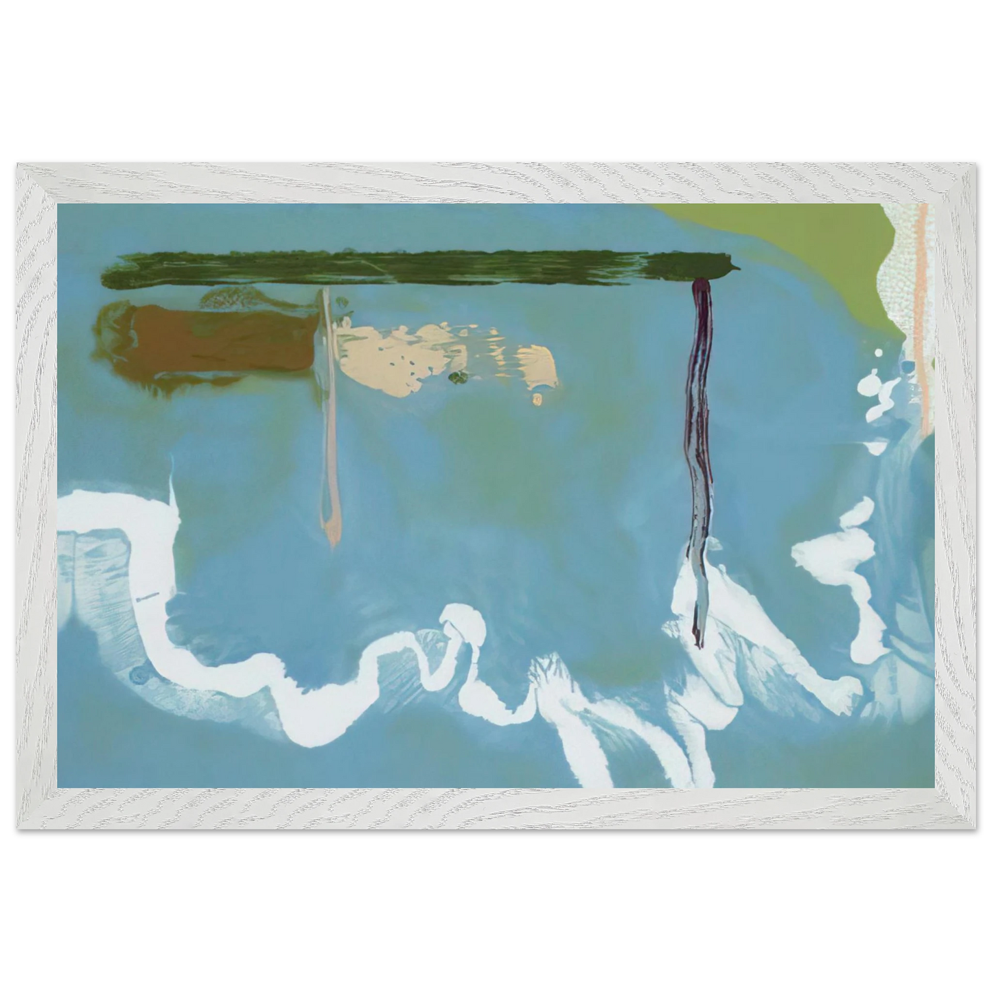 Helen Frankenthaler - Skywriting - 1997 Wall art - 70x100 cm / 28x40 inches - Fine Art Poster - -